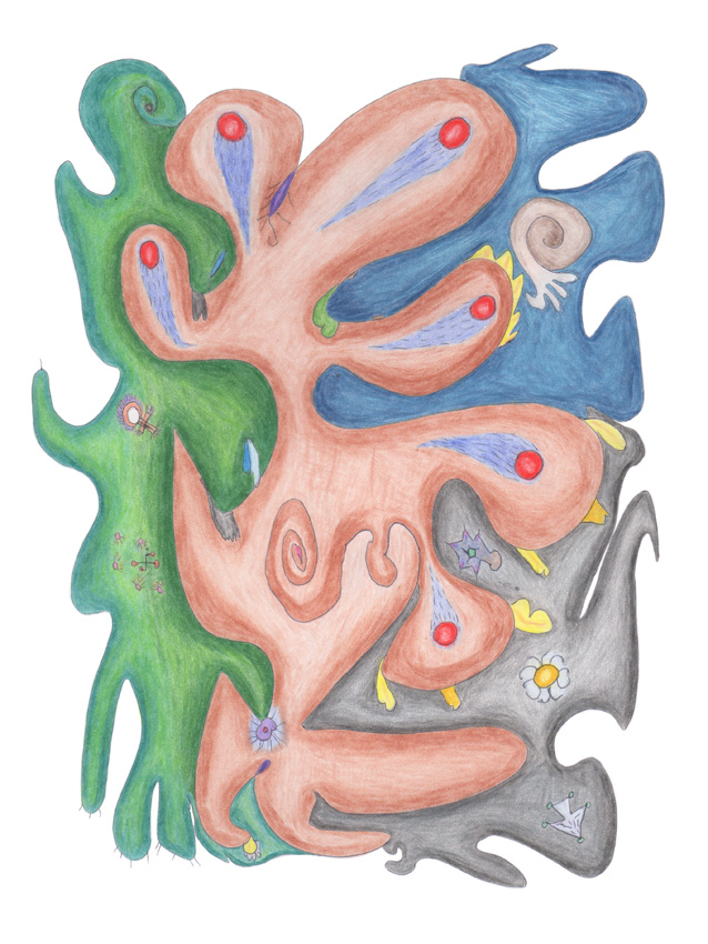 Drawing #106 – Farez Abstract Art